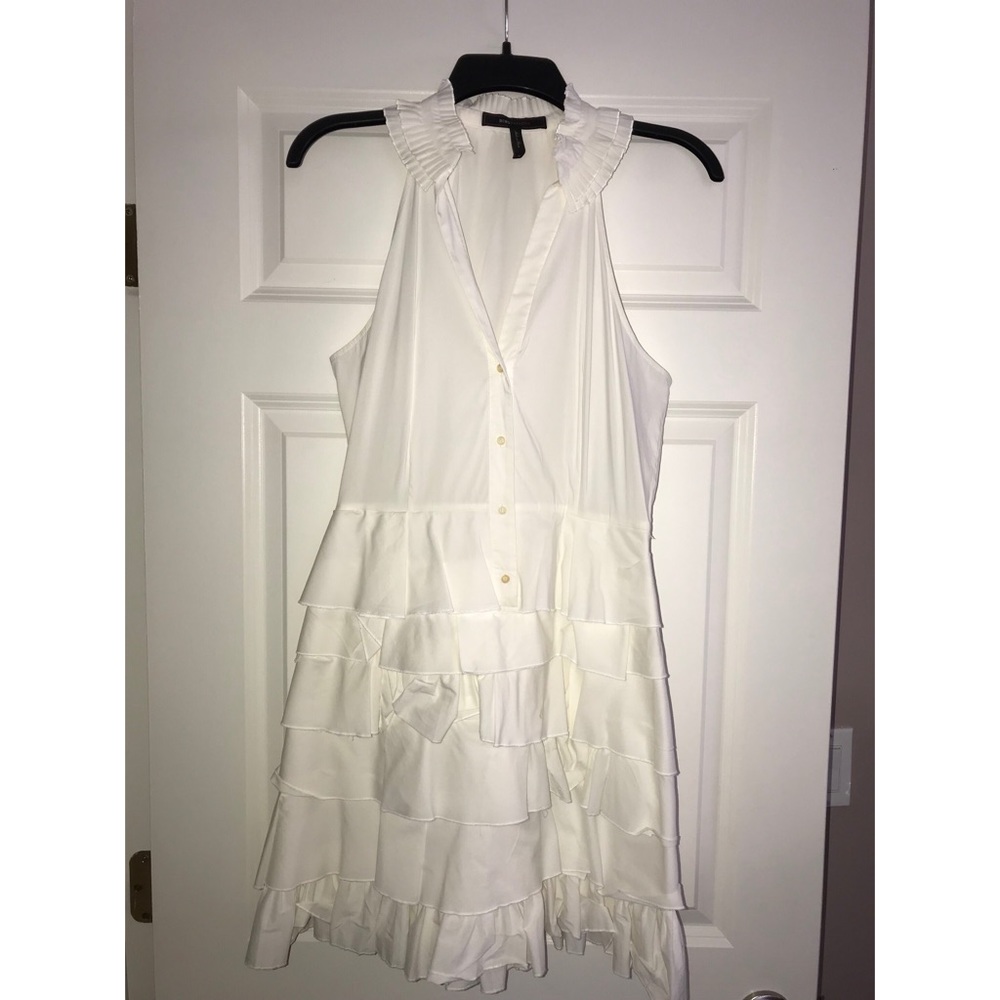 BCBG MaxAzria white dress size 6